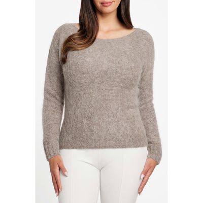 Marciano Marciano Agnes Fuzzy Alpaca Blend Sweater