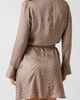 Marciano Marciano Britney Logo Print Long Sleeve Satin Shirtdress - 2