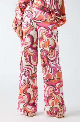 Marciano Marciano Carmen Print Straight Leg Pants