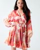 Marciano Marciano Estella Print Belted Fit & Flare Dress - 4