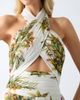 Marciano Marciano Hassana Floral Print Halter Maxi Dress - 3