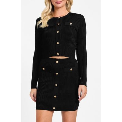 Marciano Marciano Janet Ribbed Cardigan