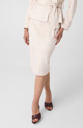 Marciano Marciano Layla Faux Suede Midi Skirt