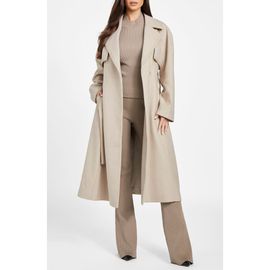 Marciano Marciano Natalie Belted Longline Trench Coat