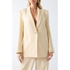 Marciano Marciano Neca Jacquard One-Button Blazer