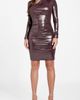 Marciano Marciano Petra Metallic Long Sleeve Minidress - 1