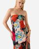 Marciano Marciano Roma Print Strapless Gown - 3