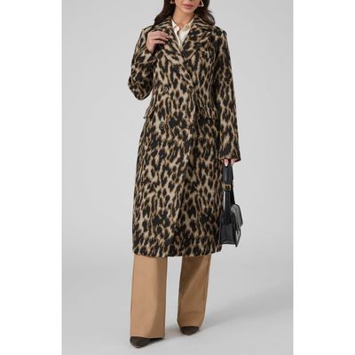 Marciano Marciano Sahaina Leopard Jacquard Coat