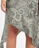 Marciano Marciano Treasure Paisley One-Shoulder Asymmetric Hem Dress - 5