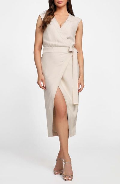 Marciano Marciano Whitney Jacquard Wrap Dress