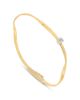 Marco Bicego Marco Bicego 18K White & Yellow Gold Marrakech Diamond Solitaire Chain Bracelet - 1