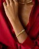 Marco Bicego Marco Bicego 18K White & Yellow Gold Marrakech Diamond Two Strand Bracelet, 0.086 tcw - 2