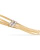 Marco Bicego Marco Bicego 18K White & Yellow Gold Marrakech Diamond Two Strand Bracelet, 0.086 tcw - 3