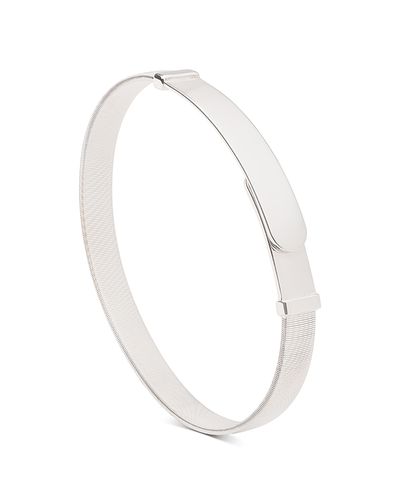 Marco Bicego Marco Bicego 18K White Gold Masai Coil Bangle Bracelet
