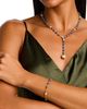 Marco Bicego Marco Bicego 18K Yellow Gold Africa Kyanite & Diamond Textured Bead Lariat Necklace, 18 - 6