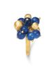 Marco Bicego Marco Bicego 18K Yellow Gold Africa Kyanite & Textured Bead Cluster Statement Ring - 4