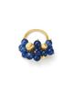 Marco Bicego Marco Bicego 18K Yellow Gold Africa Kyanite & Textured Bead Cluster Statement Ring - 5