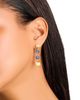Marco Bicego Marco Bicego 18K Yellow Gold Africa Kyanite & Textured Bead Linear Drop Earrings - 2