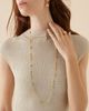 Marco Bicego Marco Bicego 18K Yellow Gold Africa Textured Bead Long Strand Necklace, 36 - 5