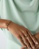 Marco Bicego Marco Bicego 18K Yellow Gold Gemstone Bezel Link Bracelet - 2