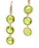 Marco Bicego Marco Bicego 18K Yellow Gold Jaipur Color Peridot & Diamond Drop Earrings - 3