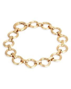 Marco Bicego Marco Bicego 18K Yellow Gold Jaipur Flat Link Chain Bracelet