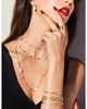 Marco Bicego Marco Bicego 18K Yellow Gold Jaipur Flat Link Chain Bracelet - 5