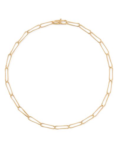 Marco Bicego Marco Bicego 18K Yellow Gold Marrakech Onde Twisted Coil Large Link Chain Collar Necklace, 18