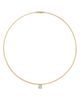 Marco Bicego Marco Bicego 18K Yellow Gold Masai Aquamarine Coil Link Pendant Necklace, 16 - 1