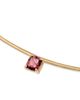Marco Bicego Marco Bicego 18K Yellow Gold Masai Pink Tourmaline Coil Link Pendant Necklace, 16 - 2