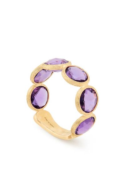 Marco Bicego Marco Bicego Jaipur Color Amethyst Band Ring