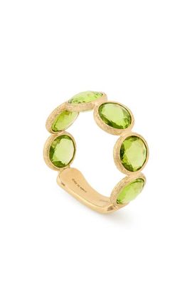 Marco Bicego Marco Bicego Jaipur Color Peridot Band Ring