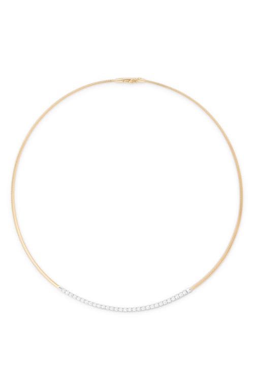 Marco Bicego Marco Bicego Masai 18K Gold Diamond & Coil Necklace