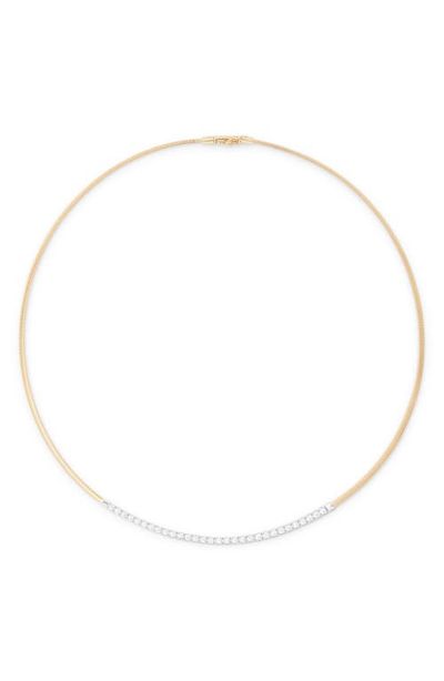 Marco Bicego Marco Bicego Masai 18K Gold Diamond & Coil Necklace