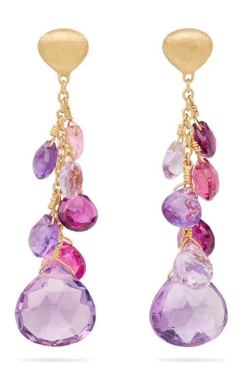 Marco Bicego Marco Bicego Paradise 18K Yellow Gold Semiprecious Stone Drop Earrings