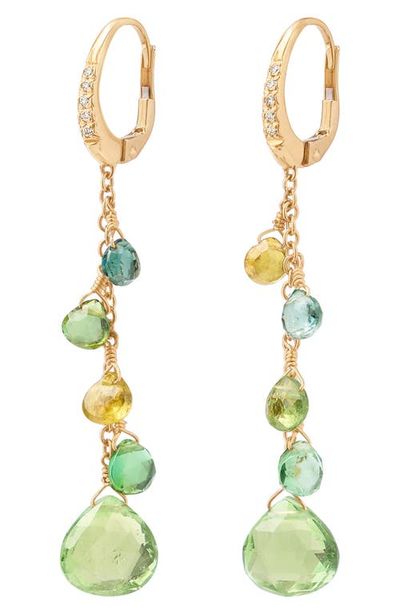 Marco Bicego Marco Bicego Paradise Tourmaline Drop Earrings