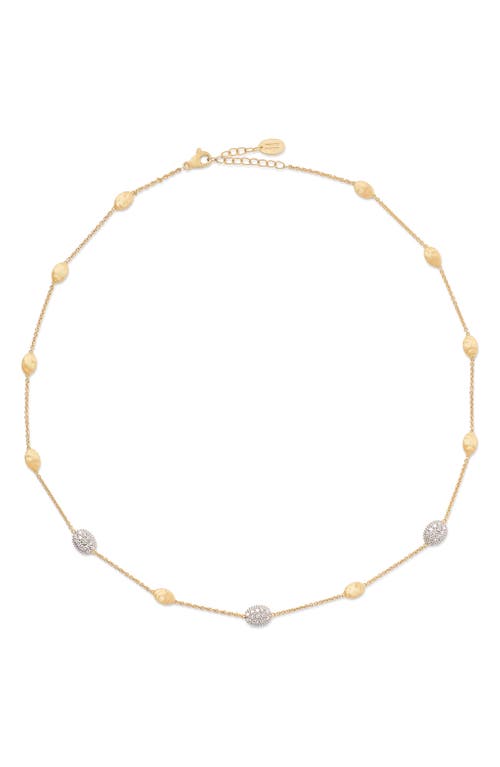 Marco Bicego Marco Bicego Siviglia Diamond Pavé Station Necklace