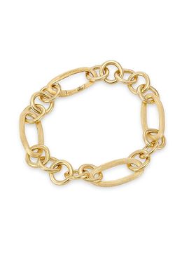 Marco Bicego Women's Jaipur 18K Yellow Gold Mixed-Link Chain Bracelet/7.75"