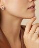 Marco Bicego Women's Jaipur Two-Tone 18K Gold & Diamond Flat-Link Ring - 3