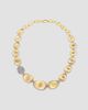 Marco Bicego Women's Lunaria 18K Yellow Gold & Diamond Pavé Station Collar Necklace - 1
