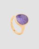 Marco Bicego Women's Lunaria 18K Yellow Gold Charoite Ring - 4