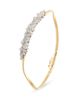 Marco Bicego Women's Marrakech 18K Yellow & White Gold & 1.09 TCW Diamond Cluster Bracelet - 1