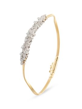 Marco Bicego Women's Marrakech 18K Yellow & White Gold & 1.09 TCW Diamond Cluster Bracelet
