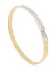 Marco Bicego Women's Masai Two-Tone 18K Gold & 0.50 TCW Diamond Thin Coil Bangle - 1