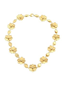 Marco Bicego Women's Petali 18K Yellow Gold & Diamond Flower Collar Necklace