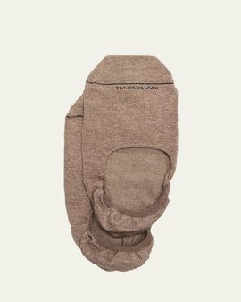 Marcoliani Men's No-Show Logo Socks