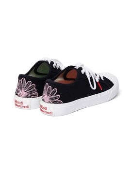 MARDI MERCREDI LESPOMPES ECLORE SNEAKERS_BLACK PINK
