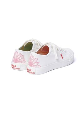 MARDI MERCREDI LESPOMPES ECLORE SNEAKERS_WHITE PINK
