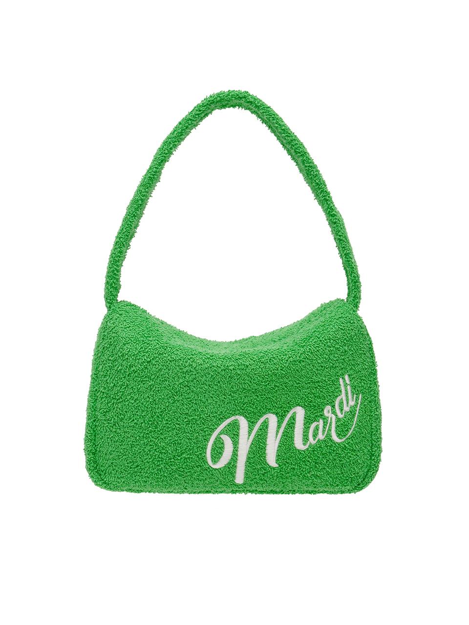 MARDI MERCREDI Terry Mardi Bag_Green White