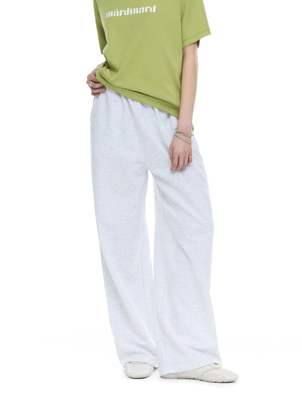 mardmard Essential Symbol Logo Sweatpants [Light Gray]